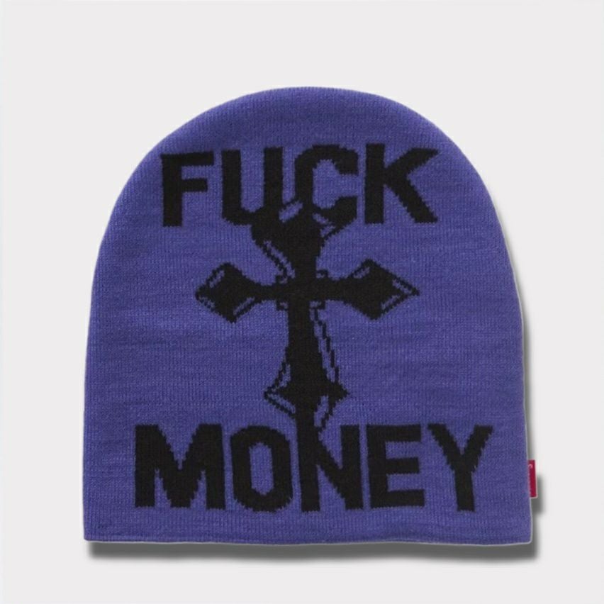 あ*お様 Supreme FUCK MONEY ビーニー　黒 Supreme - Supreme Fuck Money Beanie 