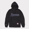 Supreme シュプリーム 2024AW Mitchell & Ness NCAA Hooded Sweatshirt ミッチェルアンドネスNCAAフードパーカー ブラック 黒