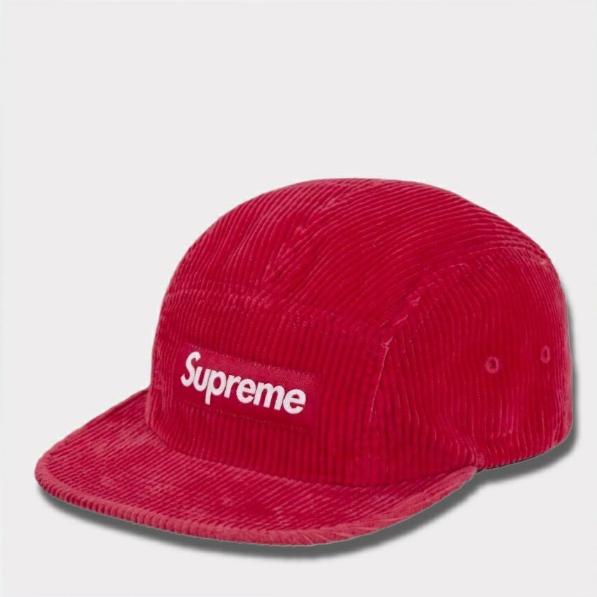 Supreme 24ss キャンプキャップ　コーデュロイ Supreme☆24SS WEEK 1 Champagne コーデュロイ 5パネルキャップ