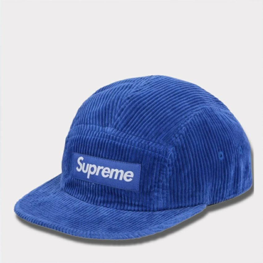 【ヒロヨ】Supreme ネイビー コーデュロイキャップ 7 3/8 Supreme シュプリーム 2023AW Corduroy Camp Cap コーデュロイキャンプ