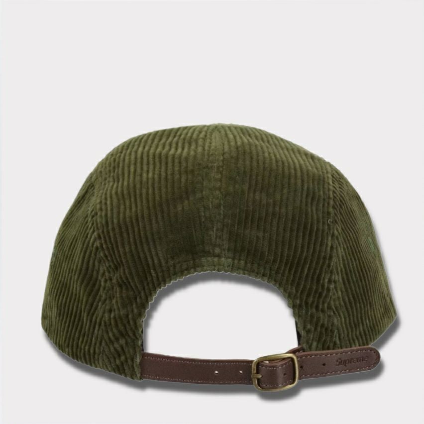 Supreme シュプリーム 2024AW Corduroy Camp Cap コーデュロイキャンプキャップ　オリーブ