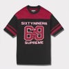 Supreme シュプリーム 2024AW Hysteric Glamour 69 Football Top Tee ヒステリックグラマー69フットボールトップTシャツ ブラック 黒