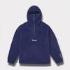 Supreme シュプリーム 2024AW Polartec Facemask Half Zip Hooded Sweatshirt ポラーテックフェイスマスクハーフジップフードパーカー 　ネイビー 紺