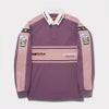 Supreme シュプリーム 2024AW Chest Stripe Rugby チェストストライプラグビー パープル