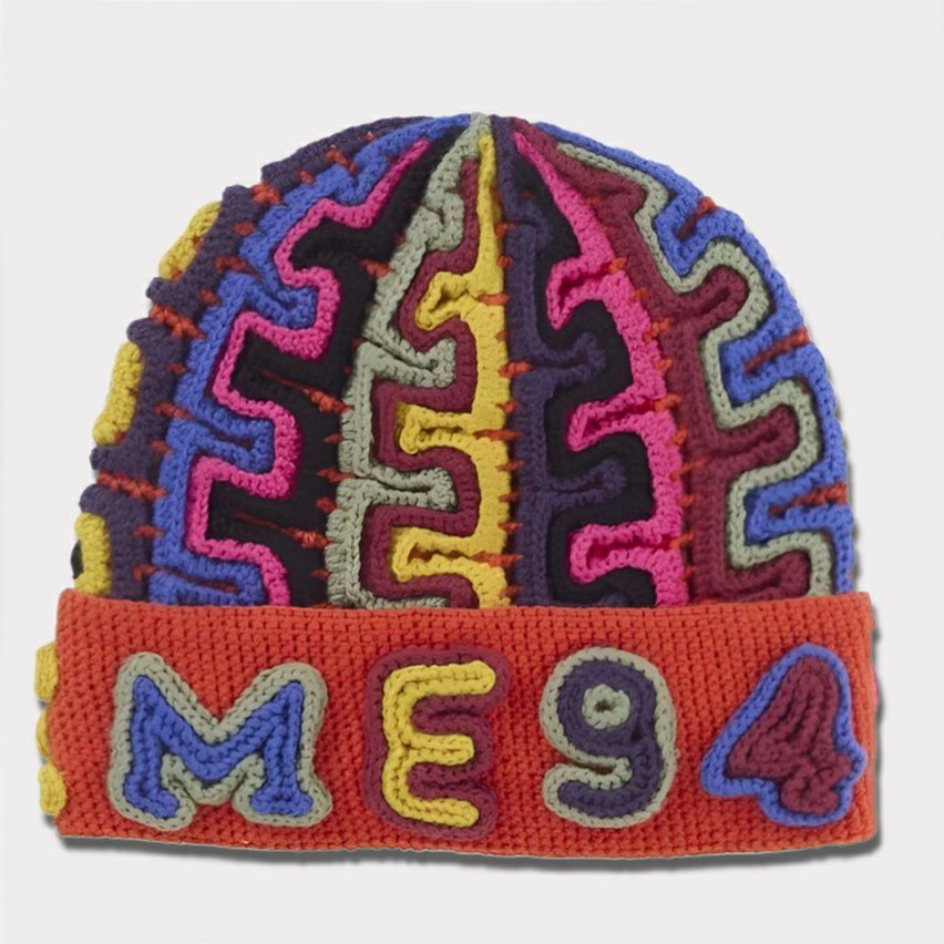 Supreme シュプリーム 2024AW Yarn Applique Beanie ヤーンアップリケビーニー オレンジ