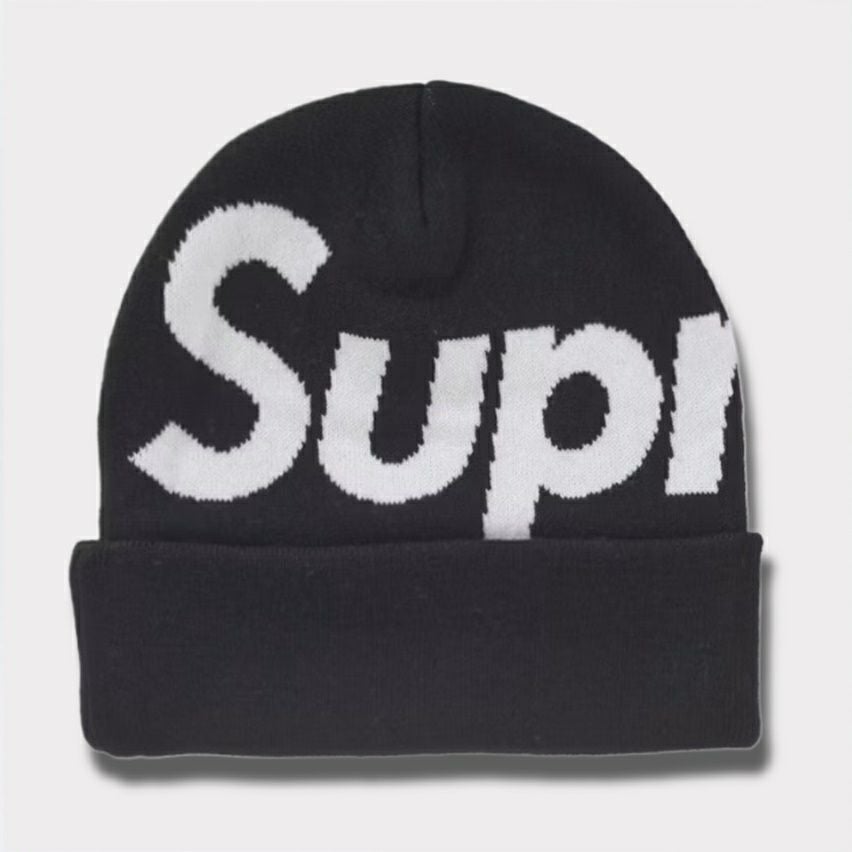 Supreme ビックロゴ　ビーニー黒 Supreme シュプリーム 2024AW Big Logo Beanie ビッグロゴビーニー