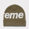  Supreme シュプリーム 2024AW Big Logo Beanie ビッグロゴビーニー オリーブ1