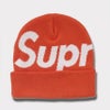 Supreme シュプリーム 2024AW Big Logo Beanie ビッグロゴビーニー オレンジ