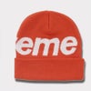 Supreme シュプリーム 2024AW Big Logo Beanie ビッグロゴビーニー オレンジ1