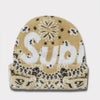 Supreme シュプリーム 2024AW Big Logo Beanie ビッグロゴビーニー　カーキバンダナ
