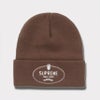 Supreme シュプリーム 2024AW Crest Beanie クレストビーニー ブラウン 茶
