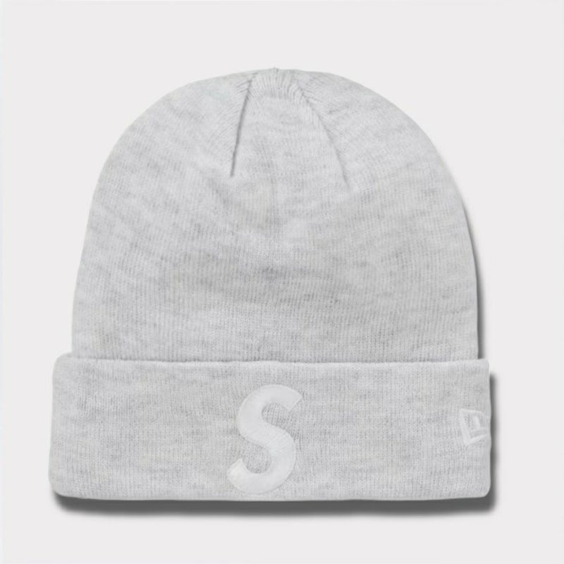 Supreme シュプリーム 2024AW New Era S Logo Beanie ニューエラSロゴビーニー アッシュグレー 灰