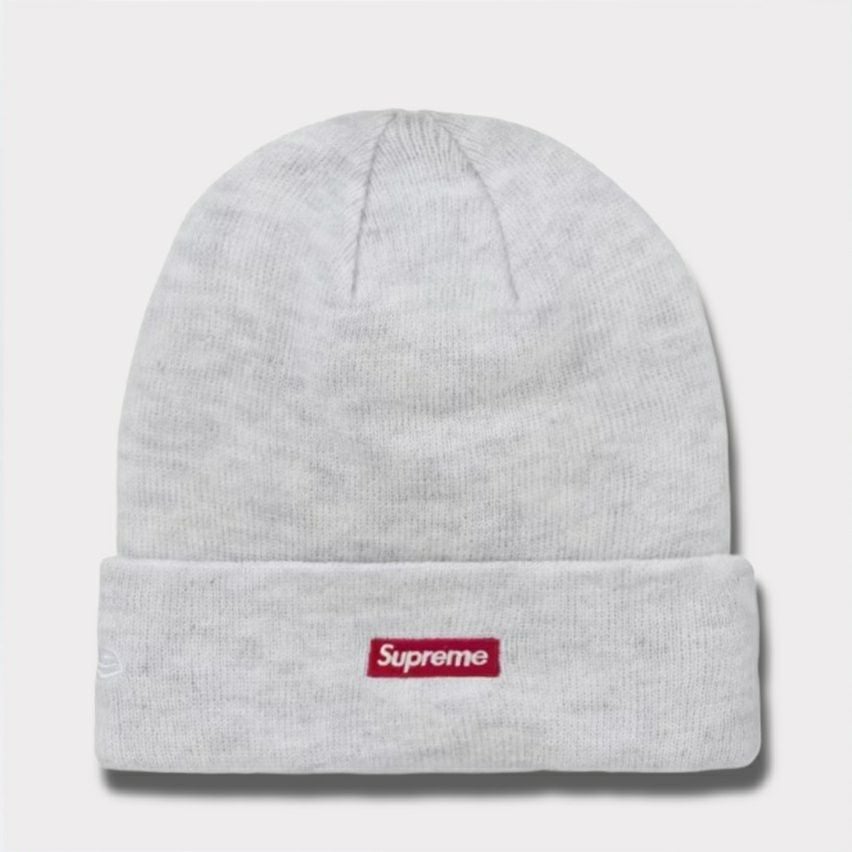 Supreme シュプリーム 2024AW New Era S Logo Beanie ニューエラSロゴビーニー アッシュグレー 灰1
