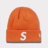 Supreme シュプリーム 2024AW New Era S Logo Beanie ニューエラSロゴビーニー オレンジ