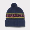 Supreme シュプリーム 2024AW Big Stripe Beanie ビッグストライプビーニー ネイビー 紺