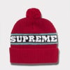 Supreme シュプリーム 2024AW Big Stripe Beanie ビッグストライプビーニー レッド 赤