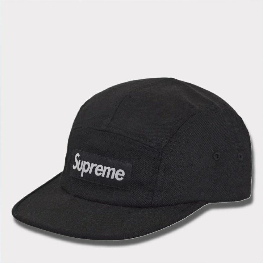Supreme シュプリーム 2024AW Lochcarron Camp Cap ロキャロンキャンプキャップ ブラック 黒