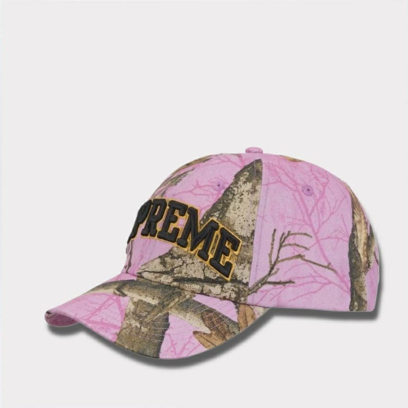 Supreme シュプリーム 2024AW Difference 6Panel Cap ディッファレンス6パネルキャップ ピンクカモ