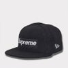 Supreme シュプリーム Brushed Wool Box Logo New Era Cap ブラッシュウールボックスロゴニューエラキャップ ブラック 黒