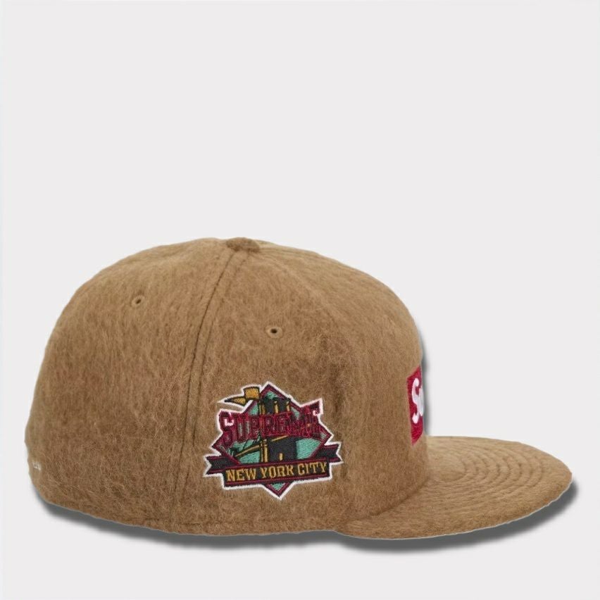 Supreme シュプリーム Brushed Wool Box Logo New Era Cap ブラッシュウールボックスロゴニューエラキャップ ブラウン　茶1