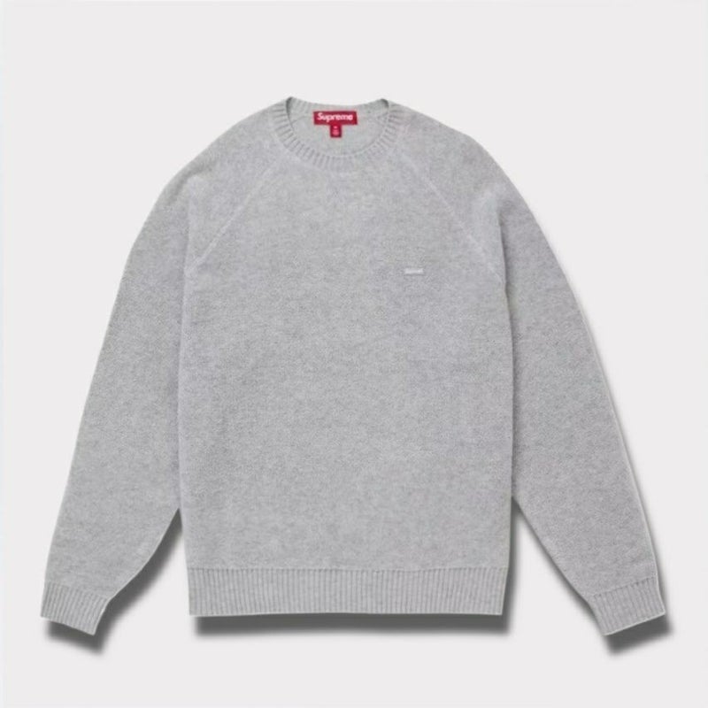 Supreme シュプリーム 2024AW Terry Small Box Sweater テリースモールボックスセーター　ヘザーグレー 灰