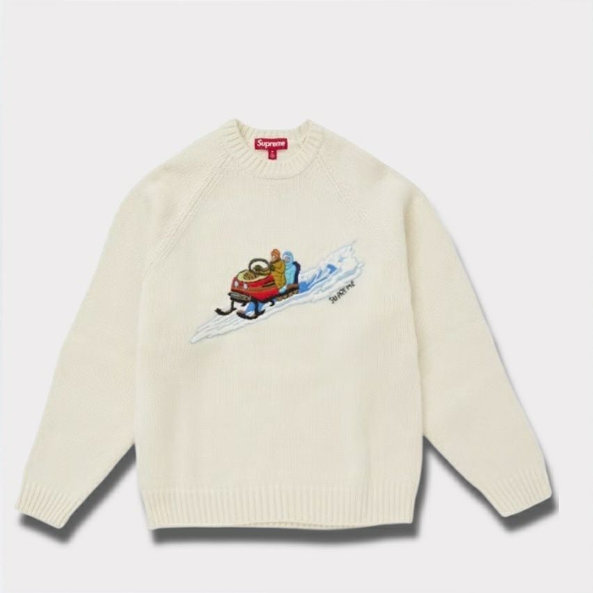 Supreme シュプリーム 2024AW Snowmobile Sweater スノーモバイル 