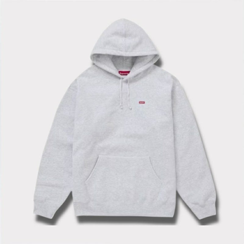 Supreme シュプリーム 2024AW Small Box Hooded Sweatshirt スモールボックスフードパーカー アッシュグレー 灰