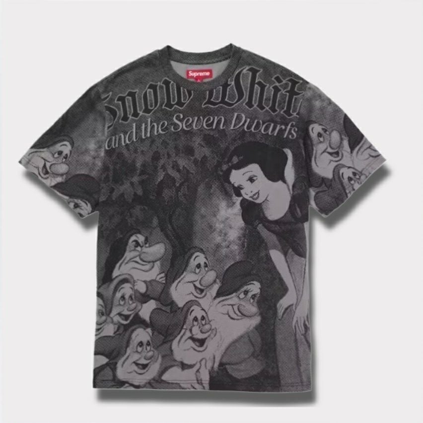 Supreme シュプリーム 2024AW Snow White S/S Top スノーホワイトショートスリーブTシャツ ブラック 黒