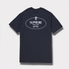 Supreme シュプリーム 2024AW Crest Tee　クレストTシャツ ネイビー 紺