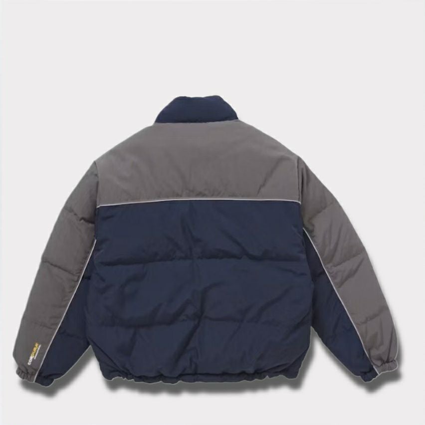 Supreme シュプリーム 2024AW Reversible Puffer Jacket リバーシブルパファージャケット ネイビー 紺1