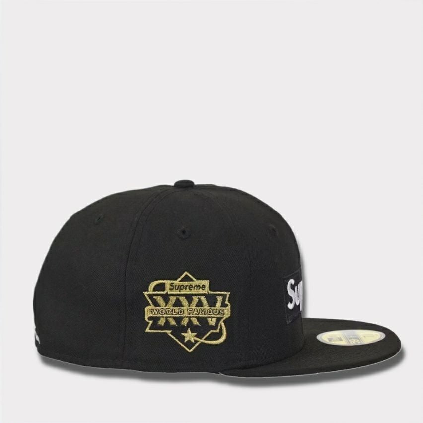 Supreme シュプリーム 2025SS Championship Box Logo New Era Cap チャンピオンシップボックスロゴニューエラキャップ ブラック 黒1