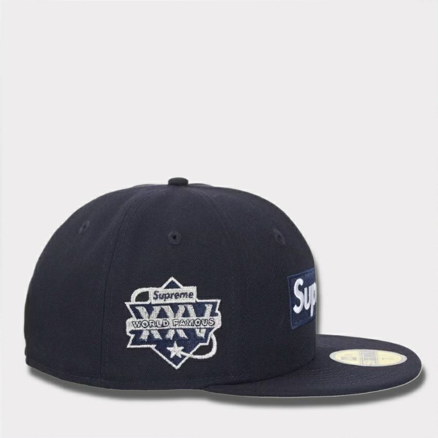 Supreme シュプリーム 2025SS Championship Box Logo New Era Cap チャンピオンシップボックスロゴニューエラキャップ ネイビー 紺2