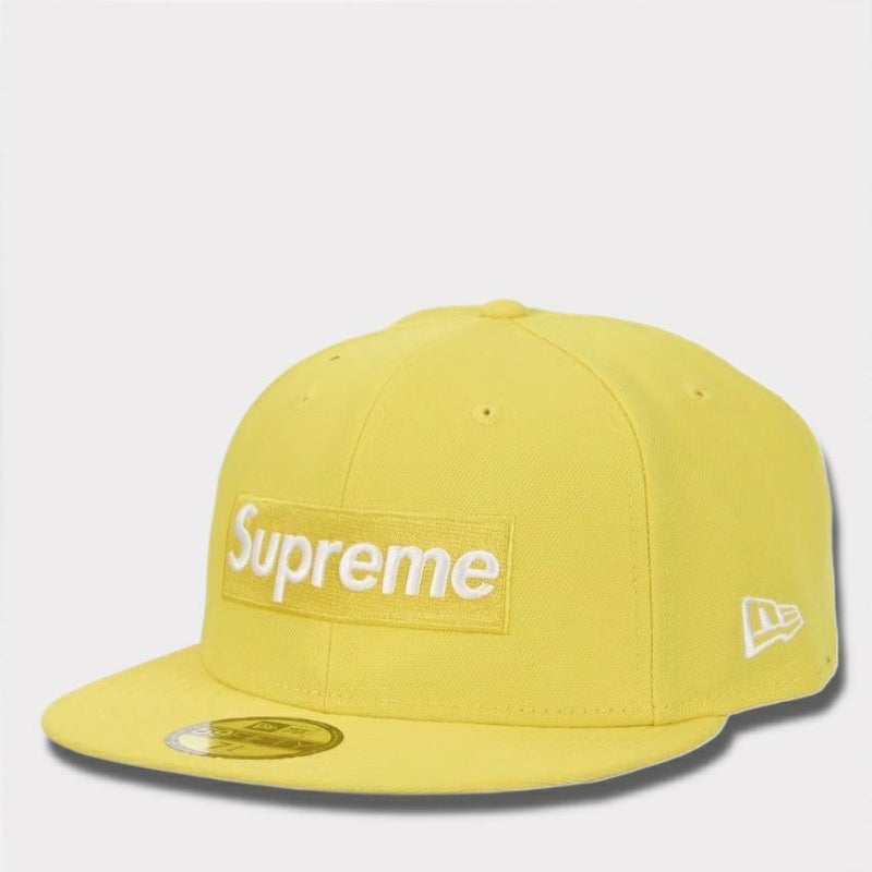 Supreme シュプリーム 2025SS Championship Box Logo New Era Cap チャンピオンシップボックスロゴニューエラキャップ イエロー