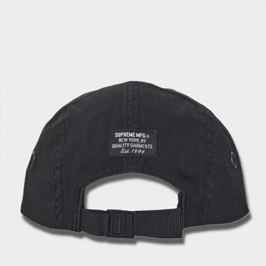 Supreme シュプリーム 2025SS Military Camp Cap ミリタリーキャンプキャップ ブラック 黒1