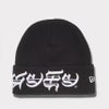 Supreme シュプリーム 2025SS Blackletter New Era Beanie ブラックレターニューエラビーニー ブラック 黒1