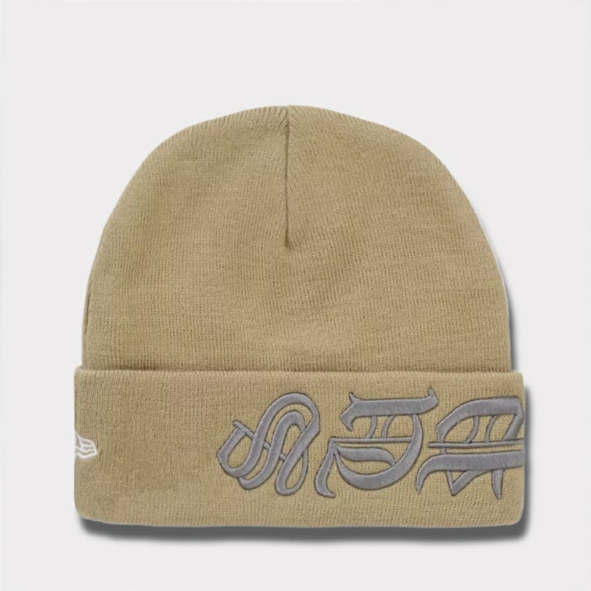 Supreme シュプリーム 2025SS Blackletter New Era Beanie ブラックレターニューエラビーニー タン