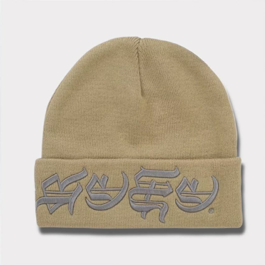 Supreme シュプリーム 2025SS Blackletter New Era Beanie ブラックレターニューエラビーニー タン1