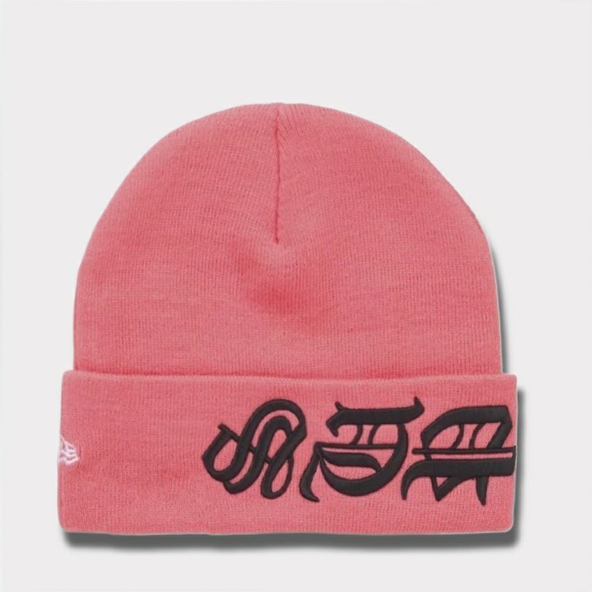Supreme シュプリーム 2025SS Blackletter New Era Beanie ブラック