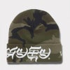 Supreme シュプリーム 2025SS Blackletter New Era Beanie ブラックレターニューエラビーニー ウッドランドカモ1