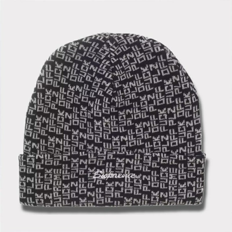 Supreme シュプリーム 2025SS Fuck Off Beanie ファックオフビーニー ブラック 黒