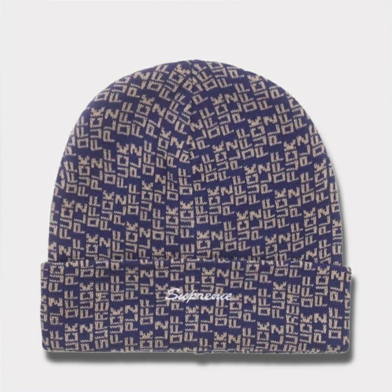 Supreme シュプリーム 2025SS Fuck Off Beanie ファックオフビーニー ネイビー 紺