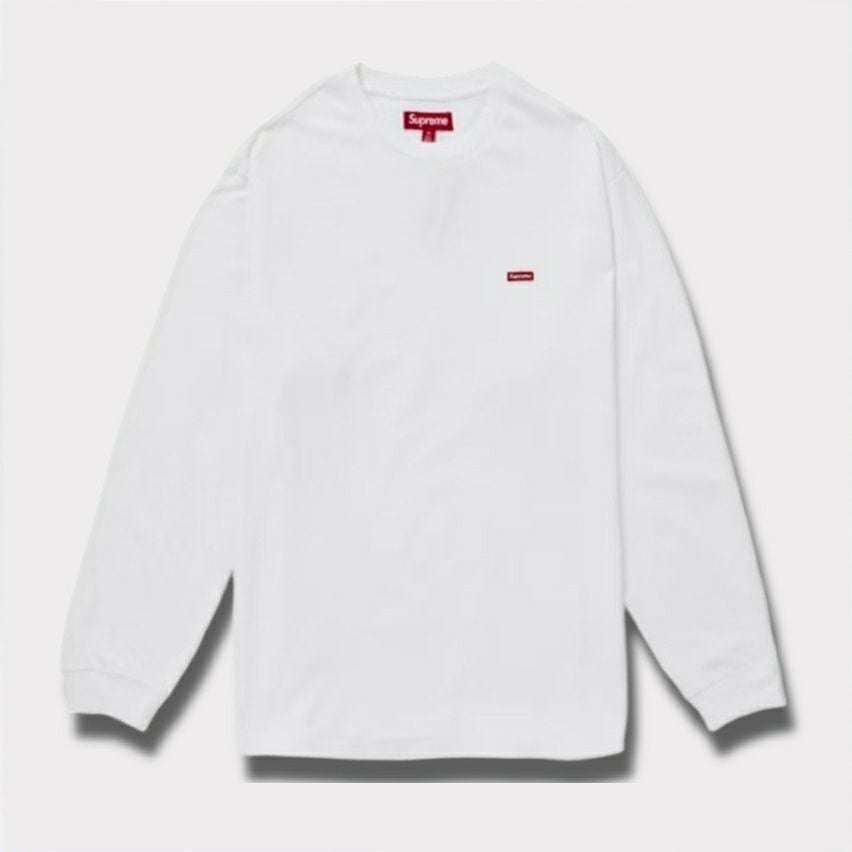 upreme シュプリーム 2025SS Small Box L/S Tee スモールボックスロングスリーブTシャツ ホワイト 白