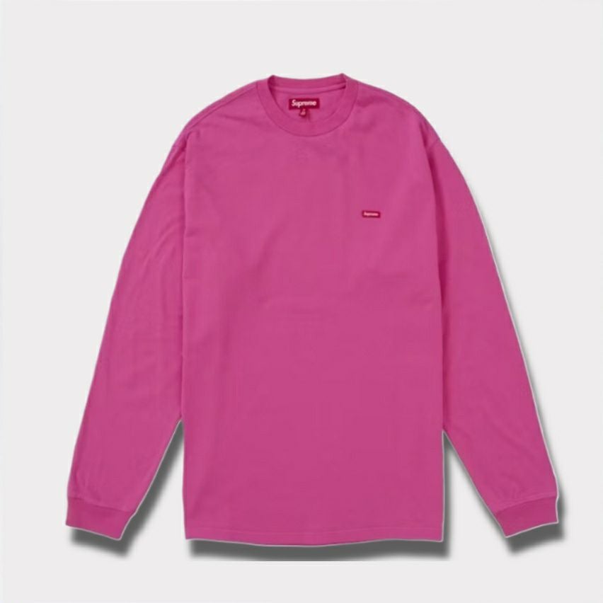Supreme シュプリーム 2025SS Small Box L/S Tee スモールボックスロングスリーブTシャツ ピンク