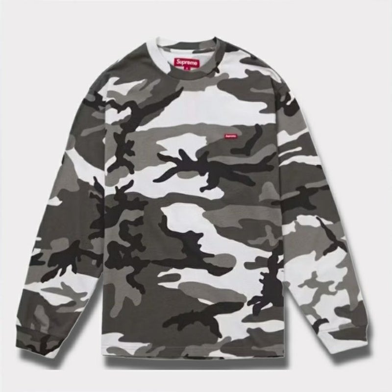 Supreme シュプリーム 2025SS Small Box L/S Tee スモールボックスロングスリーブTシャツ スノーカモ