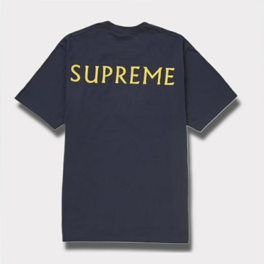 Supreme シュプリーム 2025SS Damien Hirst tee ダミアンハーストTシャツ ネイビー 紺1
