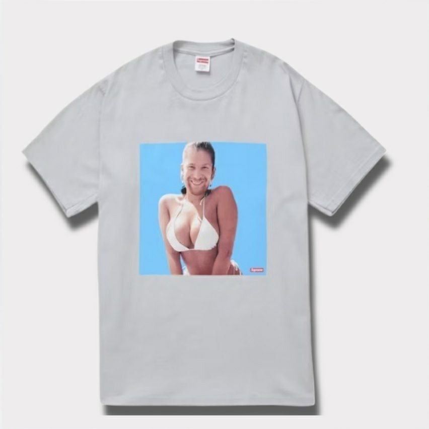 Supreme シュプリーム 2025SS Aphex Twin Windowlicker Tee エイフェックスツインウィンドウリッカーTシャツ セメント 灰