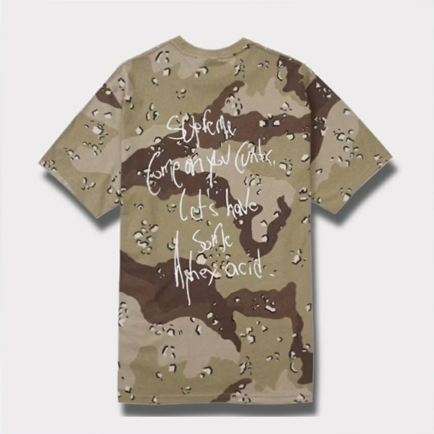 Supreme シュプリーム 2025SS Aphex Twin Windowlicker Tee エイフェックスツインウィンドウリッカーTシャツ チョコレートチップカモ2