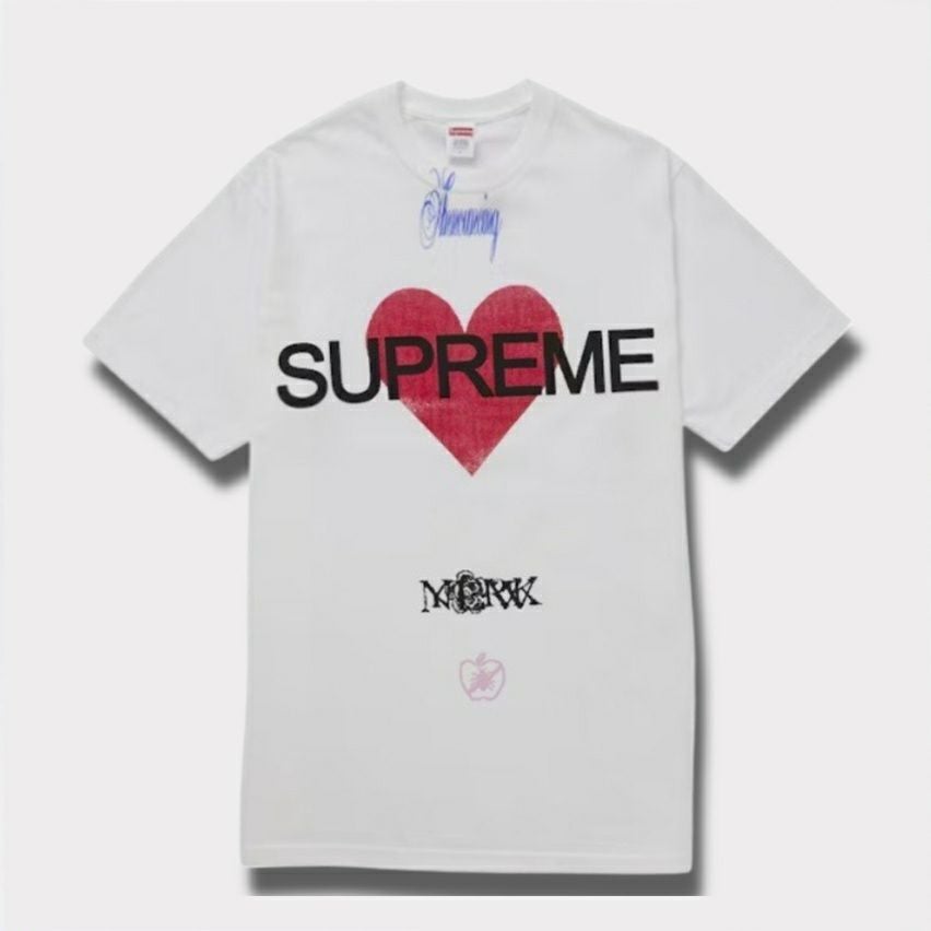 Supreme シュプリーム 2025SS Announcing Tee アナウンシングTシャツ ホワイト 白