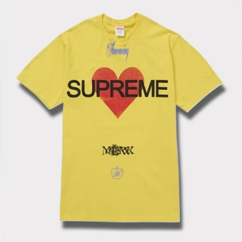Supreme シュプリーム 2025SS Announcing Tee アナウンシングTシャツ イエロー