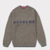 Supreme シュプリーム 2025SS Contrast Logo Sweater コントラストロゴセーター トープメレンゲ